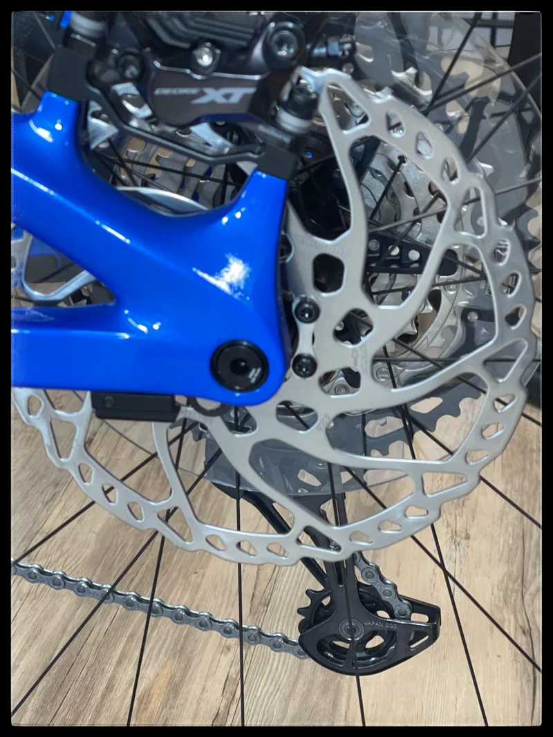 2022 Giant Trance X Advanced E+ 0 25km/h Men's MTB in Medium Metallic Navy-9